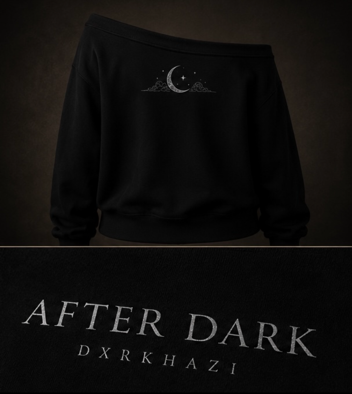 Night Fall Off Shoulder